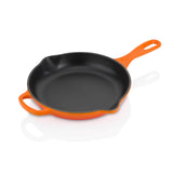 Le Creuset Signature Cast Iron 23cm Round Skillet - Volcanic - Potters Cookshop