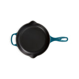 Le Creuset Signature Cast Iron 23cm Round Skillet - Deep Teal - Potters Cookshop