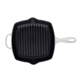 Le Creuset Signature Cast Iron 26cm Square Grillit - Meringue - Potters Cookshop