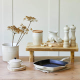 Le Creuset Signature Cast Iron 26cm Square Grillit - Meringue - Potters Cookshop