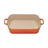 Le Creuset Signature 33cm Cast Iron Roaster - Volcanic - Potters Cookshop