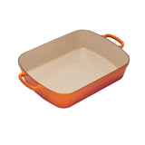 Le Creuset Signature 37cm Cast Iron Roaster - Volcanic - Potters Cookshop