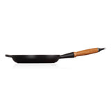 Le Creuset Signature Cast Iron 24cm Frying Pan - Satin Black - Potters Cookshop