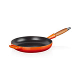 Le Creuset Signature Cast Iron 26cm Frying Pan - Volcanic - Potters Cookshop