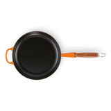Le Creuset Signature Cast Iron 26cm Frying Pan - Volcanic - Potters Cookshop
