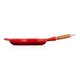 Le Creuset Signature Cast Iron 28cm Frying Pan - Cerise - Potters Cookshop