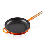 Le Creuset Signature Cast Iron 28cm Frying Pan - Volcanic - Potters Cookshop