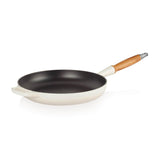 Le Creuset Signature Cast Iron 28cm Frying Pan - Meringue - Potters Cookshop
