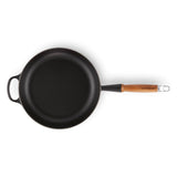 Le Creuset Signature Cast Iron 28cm Saute Pan - Satin Black - Potters Cookshop
