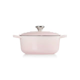 Le Creuset Signature Cast Iron 20cm Round Casserole - Shell Pink