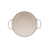 Le Creuset Signature Cast Iron 22cm Round Casserole - Meringue - Potters Cookshop