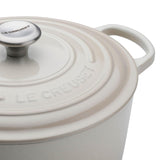 Le Creuset Signature Cast Iron 22cm Round Casserole - Meringue - Potters Cookshop