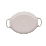 Le Creuset Signature Cast Iron 27cm Oval Casserole - Meringue - Potters Cookshop