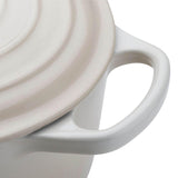 Le Creuset Signature Cast Iron 27cm Oval Casserole - Meringue - Potters Cookshop
