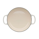 Le Creuset Signature Cast Iron 26cm Shallow Casserole - Meringue - Potters Cookshop