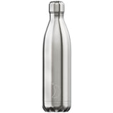 Chilly's 750ml Stainless Steel Drinks Bottle - Silver - Potters Cookshop