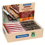 Tramontina Churrasco Guacho Polywood Steak Knife - 5"