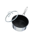 Circulon C-Series SteelShield Non-Stick Saucepan With Lid - 16cm - Potters Cookshop
