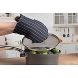 Cuisinart Neoprene Pack of 2 Mini Oven Mitts - Denim Pinstripe