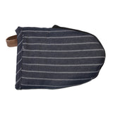 Cuisinart Neoprene Pack of 2 Mini Oven Mitts - Denim Pinstripe