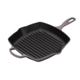 Le Creuset Signature Cast Iron 26cm Square Grillit - Flint - Potters Cookshop