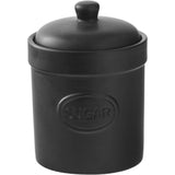 Bia International 3 Piece Canister Set - Matte Black