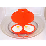 Good 2 Heat Plastic Microwave Egg Poacher - Potters Cookshop