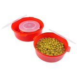 Good 2 Heat Plastic Microwave Dish Set - 3 Piece - Potters Cookshop