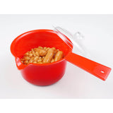 Good 2 Heat Plastic Microwave Saucepan & Lid - 600ml - Potters Cookshop