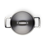 Le Creuset Toughened Non-Stick Deep Casserole - 18cm - Potters Cookshop