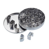Let's Make 26 Alphabet Cookie Cutters With Storage Tin - Potters Cookshop