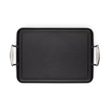 Le Creuset Toughened Non-Stick Rectangular Grill - 35cm - Potters Cookshop