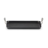 Le Creuset Toughened Non-Stick Rectangular Grill - 35cm - Potters Cookshop
