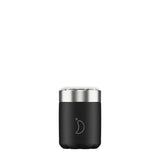 Chilly's 300ml Monochrome Food Pot - Black - Potters Cookshop