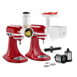 KitchenAid 5KSM2FPPC Stand Mixer Attachment Set - Potters Cookshop