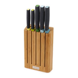 Joseph Joseph Elevate 5 Piece Kitchen Knife Block Set - Bamboo - Potters Cookshop