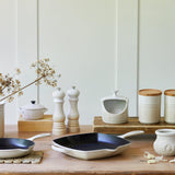 Le Creuset Stoneware Salt Pig - Meringue - Potters Cookshop