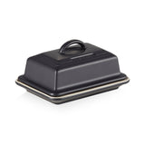 Le Creuset Stoneware Butter Dish - Satin Black - Potters Cookshop
