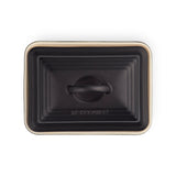 Le Creuset Stoneware Butter Dish - Satin Black - Potters Cookshop
