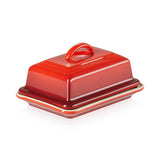 Le Creuset Stoneware Butter Dish - Cerise - Potters Cookshop