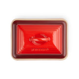 Le Creuset Stoneware Butter Dish - Cerise - Potters Cookshop