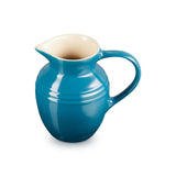 Le Creuset Stoneware Breakfast Jug - Deep Teal - Potters Cookshop