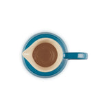 Le Creuset Stoneware Breakfast Jug - Deep Teal - Potters Cookshop