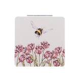 Wrendale Designs by Hannah Dale Compact Mirror - Flight of the Bumblebee