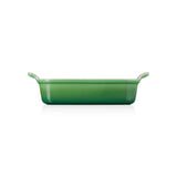 Le Creuset Stoneware Heritage 19cm Rectangular Deep Dish - Bamboo Green - Potters Cookshop