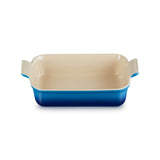 Le Creuset Stoneware Heritage 26cm Rectangular Deep  Dish - Azure