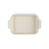 Le Creuset Stoneware Heritage 26cm Rectangular Dish - Bamboo Green - Potters Cookshop