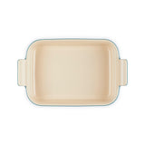 Le Creuset Heritage Stoneware 26cm Rectangular Deep Dish - Deep Teal - Potters Cookshop