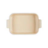 Le Creuset Stoneware Heritage 26cm Rectangular Deep  Dish - Shell Pink