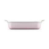 Le Creuset Stoneware Heritage 32cm Deep Rectangular Dish - Shell Pink